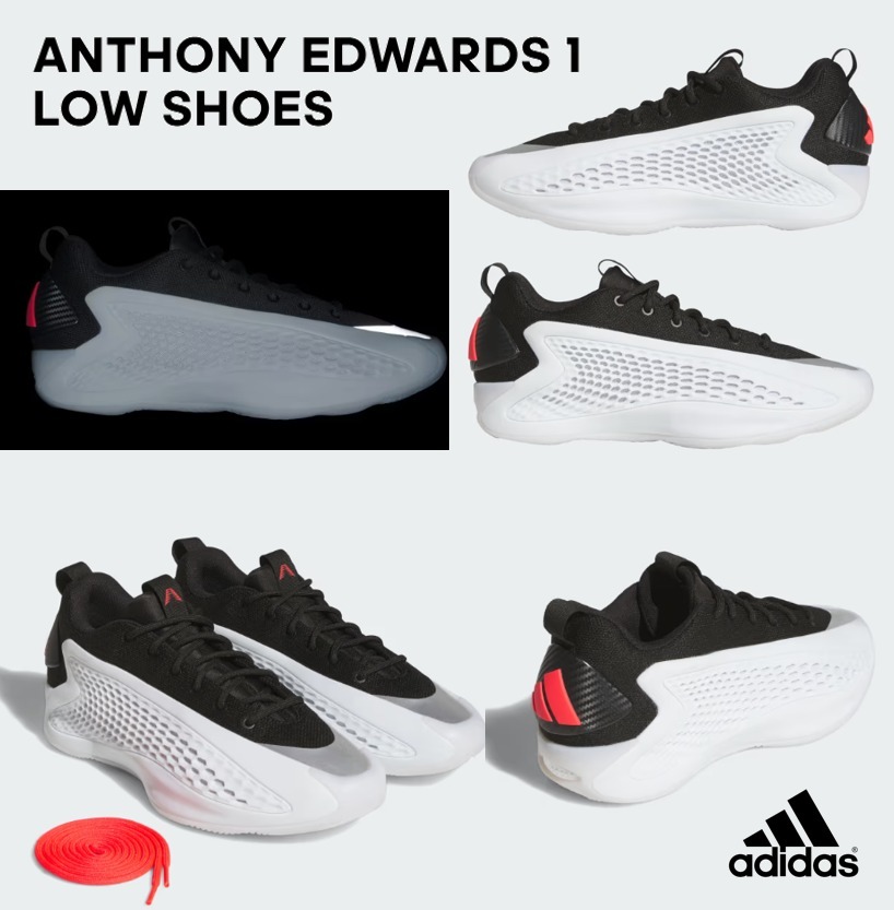 注目！アディダス☆メンズバスケ☆Anthony Edwards 1 Low Shoes