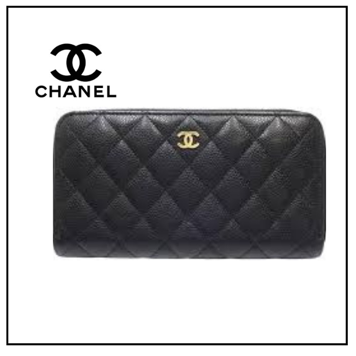 【CHANEL】 ロングウォレット 長財布