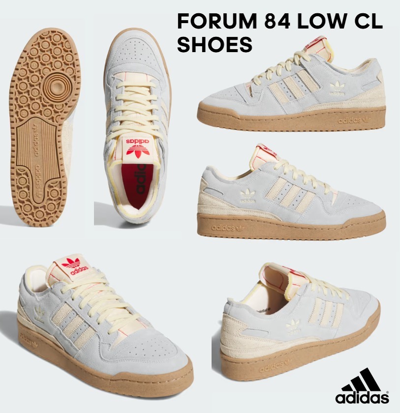 スエード☆アディダス メンズオリジナル☆Forum 84 Low CL Shoes