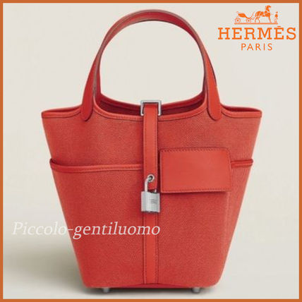 【気分アガる鮮やかなオレンジ♡】HERMES ピコタンロック18 鮮やかなオレンジカラー♪】エルメス☆ピコタンロック18 (HERMES