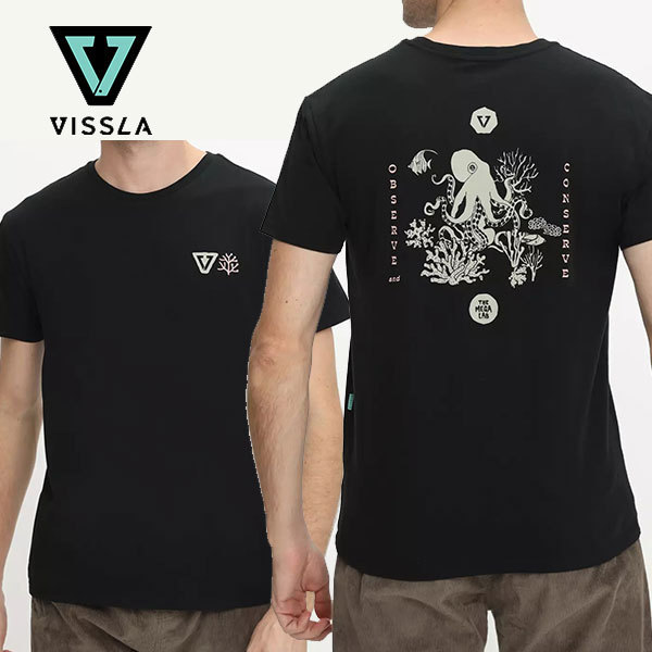 VISSLA☆MEGA LAB COMP LITE ECO PERFORMANCE TEE 半袖 Tシャツ