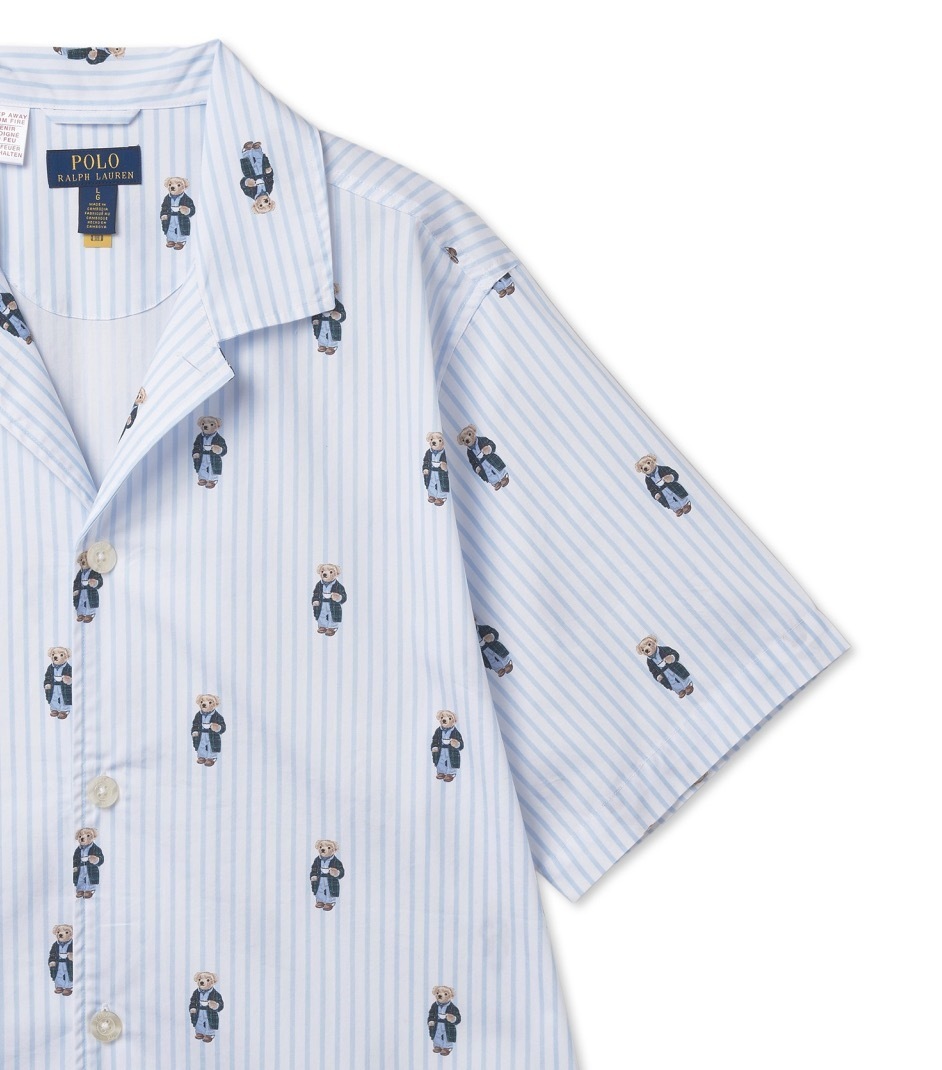 [ラルフローレン] ポロベアーストライプパジャマセット(blue) ポロ ラルフ ローレン 2022 SPRING & SUMMER COLLECTION
