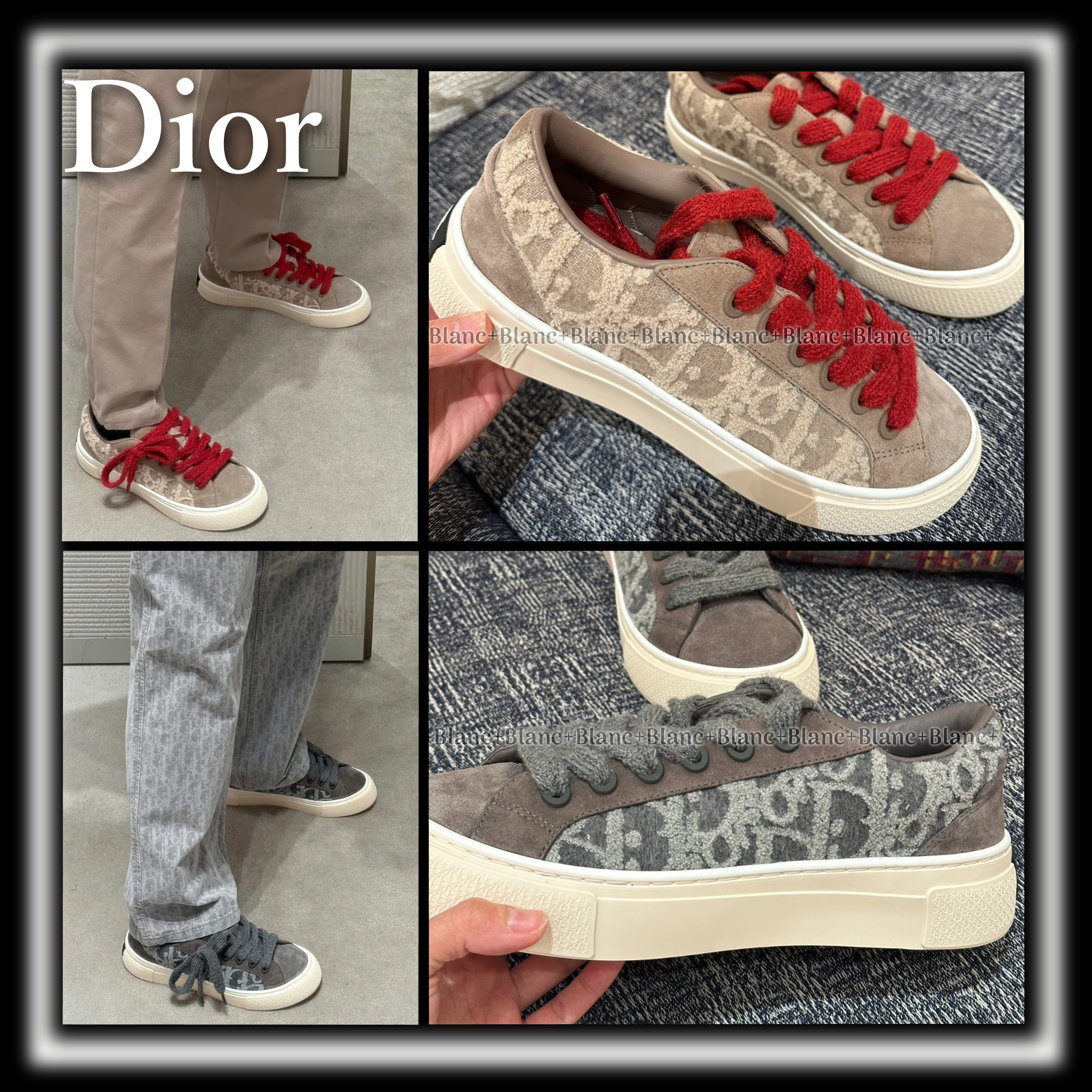 大人カジュアルに♪【Dior】スニーカー