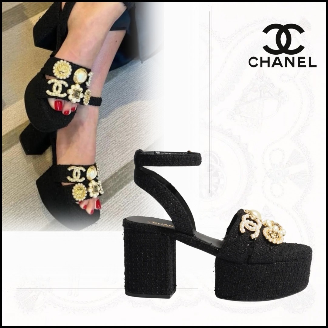 【際立つ可愛さ】◆CHANEL◆サンダル