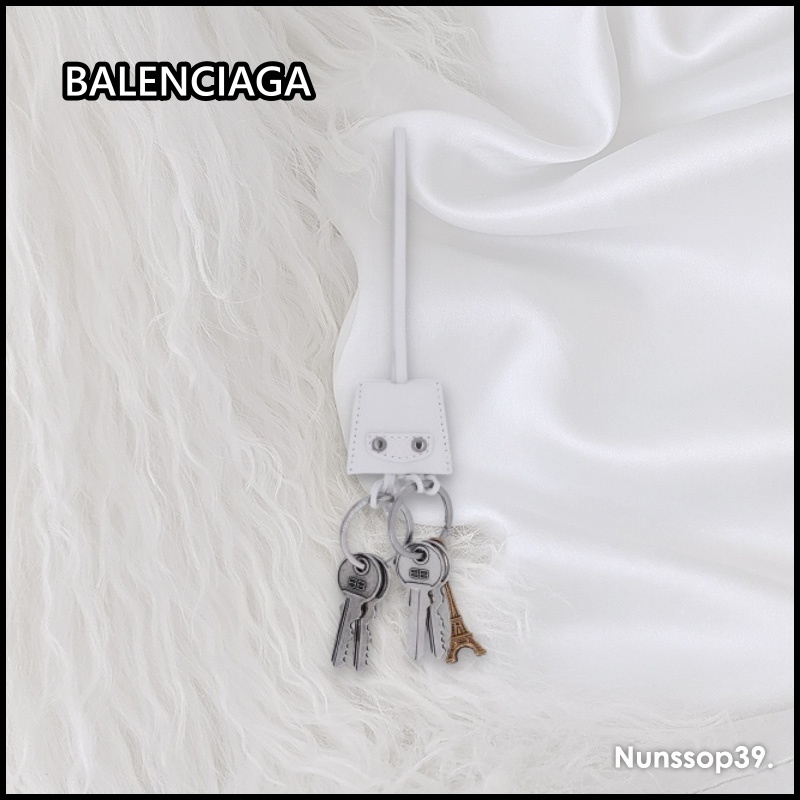 《BALENCIAGA》 LE CIT Y チャーム エッフェル キーリング