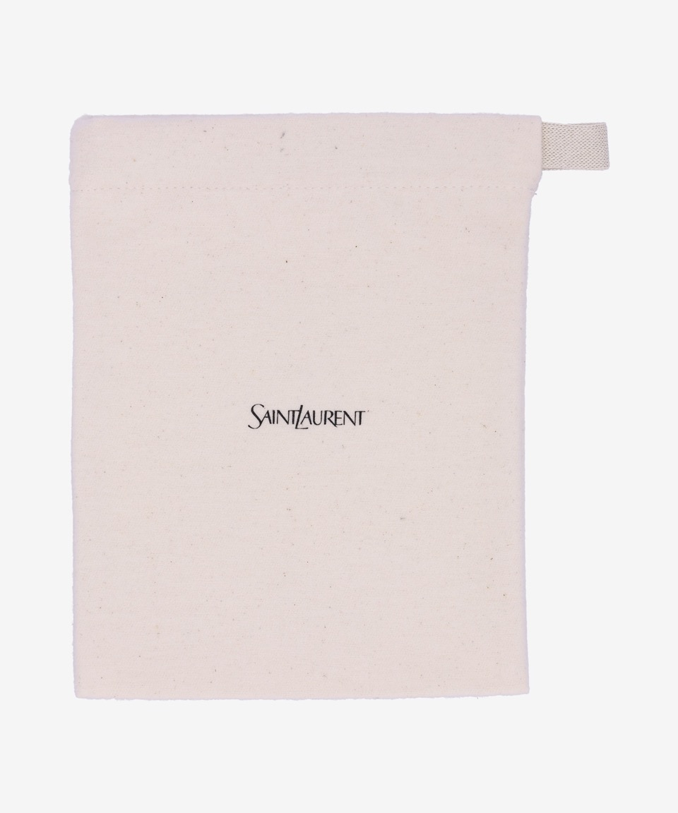 《SAINT LAURENT》 モノグラム マトラッセ ウォレット