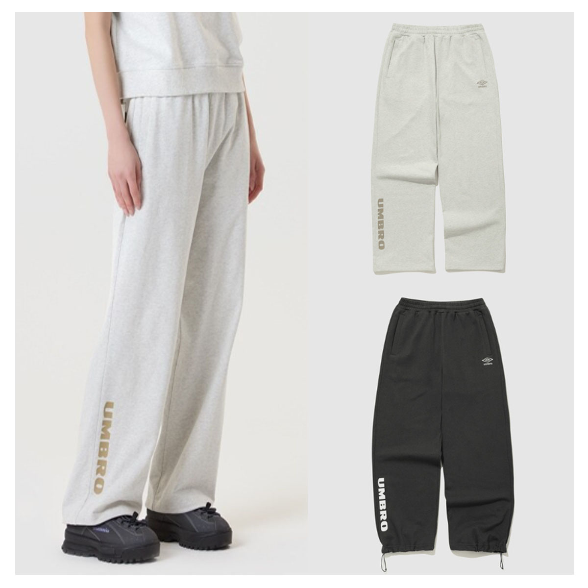 ボトムスその他 UMBRO Women's Loose Straight & Jogger 2WAY Pants 5JH766