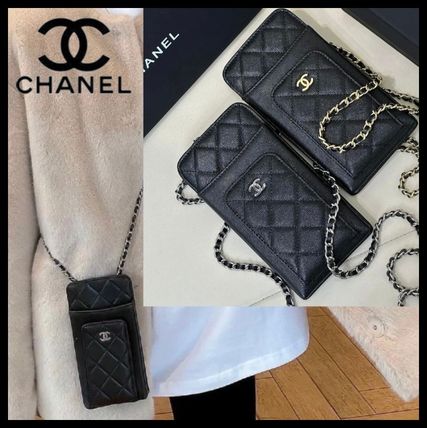 ショルダー スマホケース CHANEL(シャネル) - 海外通販のBUYMA