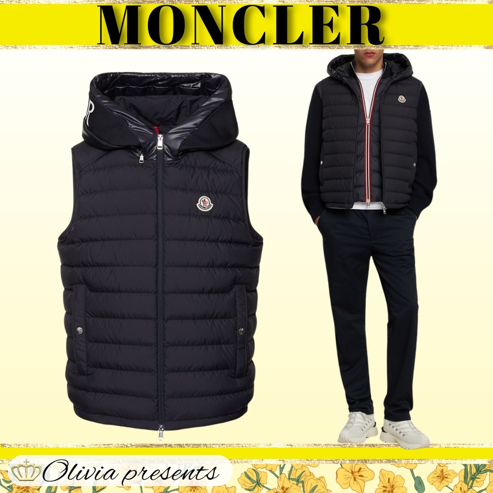 【MONCLER】ブルジェテクノ ノースリーブダウンジャケット