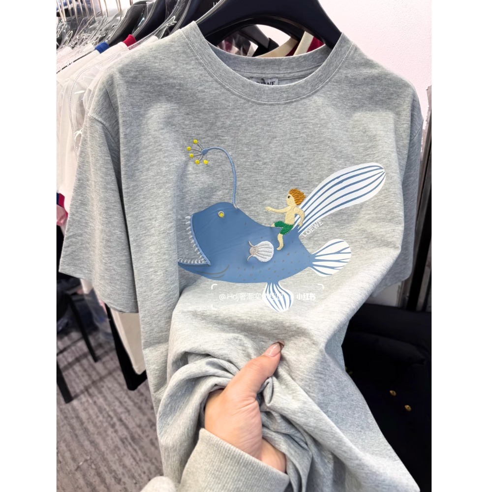《コラボアイテム》【LOEWE】x Suna Fujita コットンTシャツ