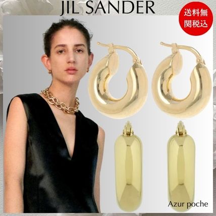 【JIL SANDER】Anatomic フープピアス \"関税込み\" JIL SANDER】フープピアス 関税込み