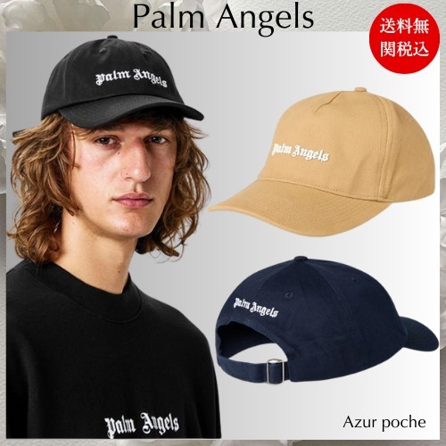 【PALM ANGELS】 ロゴキャップ ★国内発関税込