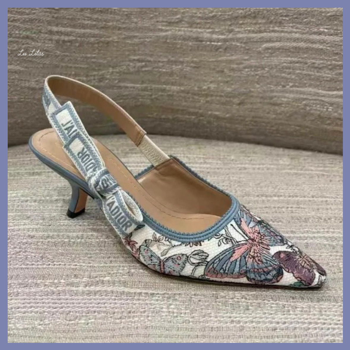 【春にぴったり☆】DIOR J'Adior スリングバック パンプス
