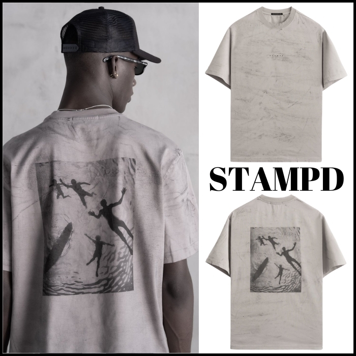 【STAMPD】★Tシャツ★ United Splatter Relaxed Tee
