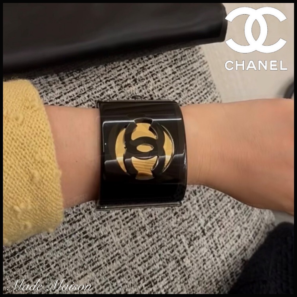 【ゴージャスで上品♪】CHANEL バングル ブレスレット