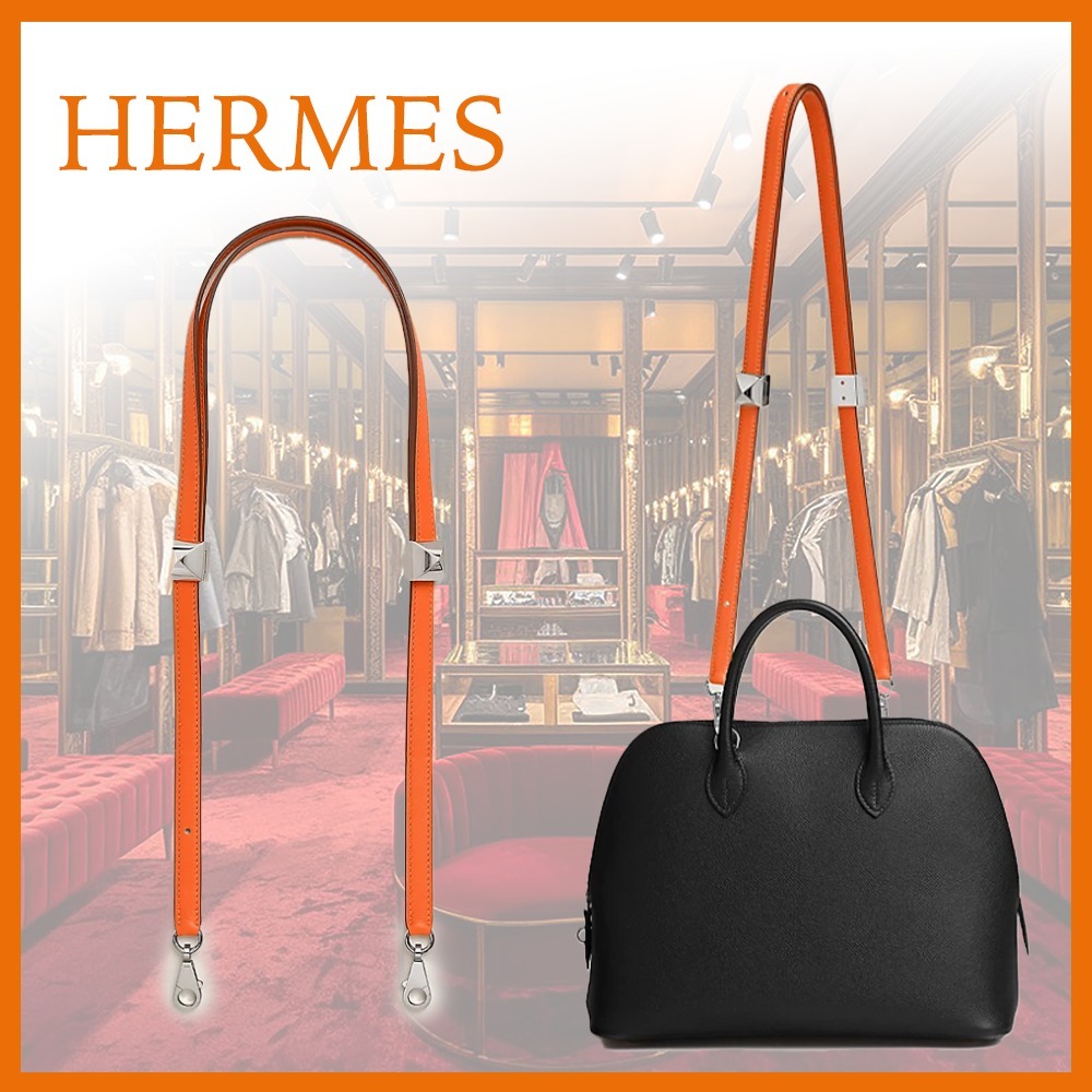 【バッグにアクセント】HERMES Clou Medorショルダーストラップ
