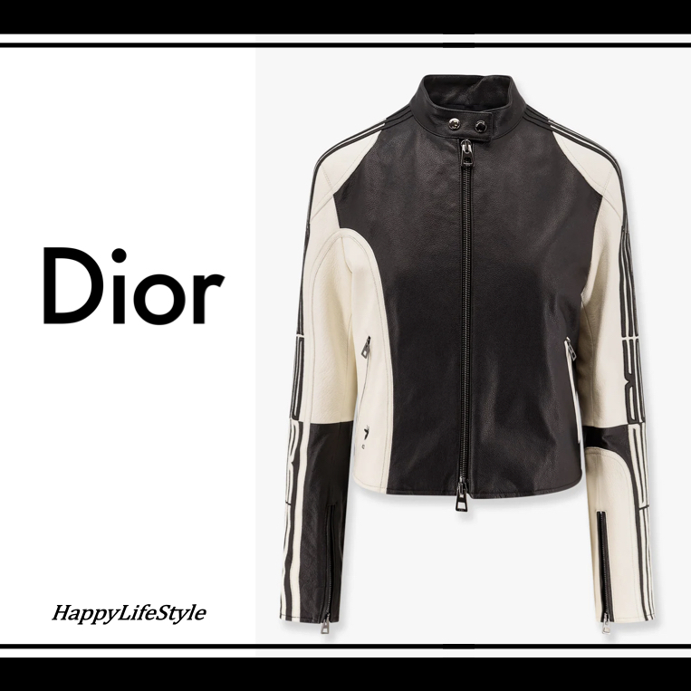 スタイリッシュに決まる◇LEATHER ジャケット◇Dior