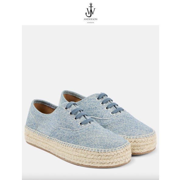 関税.送料込 JW ANDERSON エスパドリーユ スニーカー