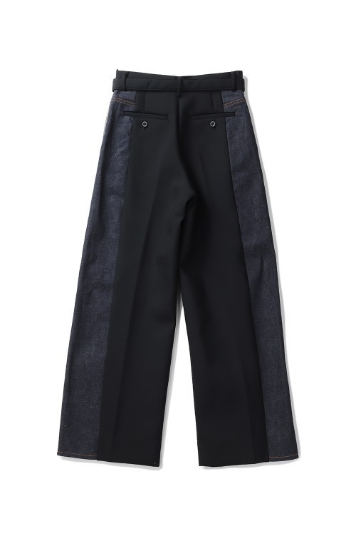 タキマキ愛用《Sacai》デニム生地 切り替え スラックス