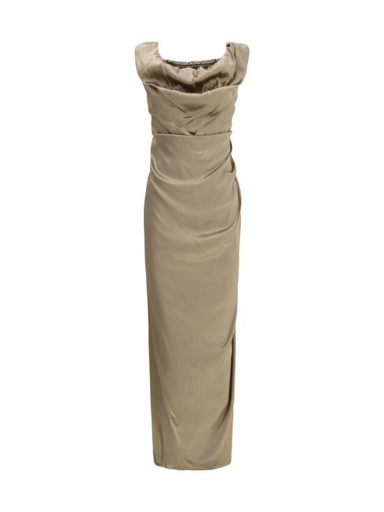 ワンピース VIVIENNE WESTWOOD Women Mid Skirts 1101034V W0128 R401 GOLD