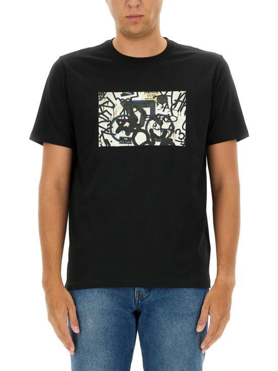 Tシャツ・カットソー PS BY PAUL SMITH Men T Shirts M2R011RNP4811 BLACK