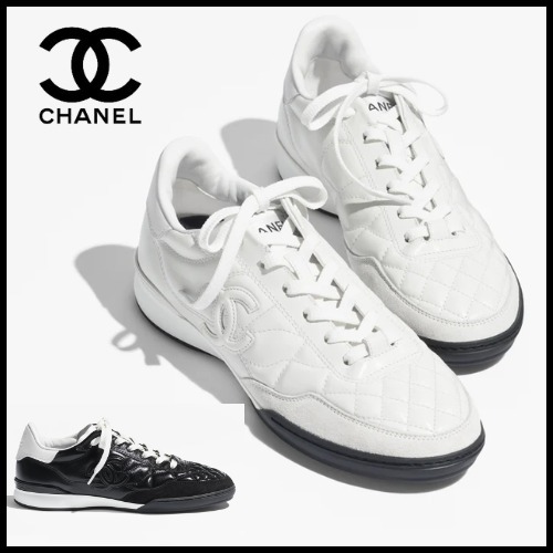 シンプルなのに可愛い☆ 25SS CHANEL スニーカー キルティング