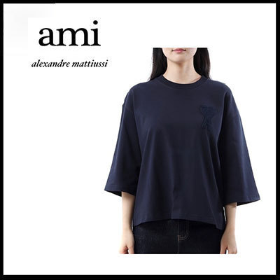 (アミ) AMI DE COEUR ロゴ Tシャツ FTS055 726
