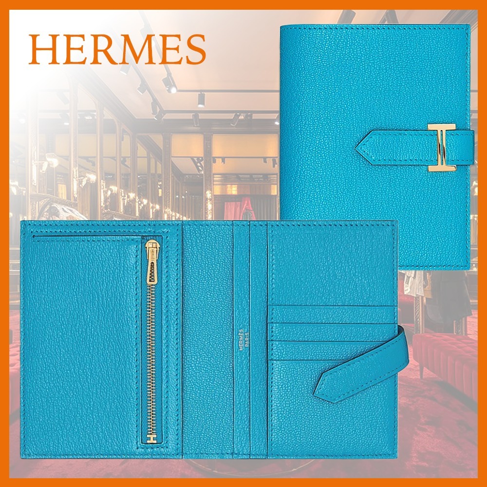 【使うたびに個性を発揮☆】HERMES Bearn べアンコンパクト 財布