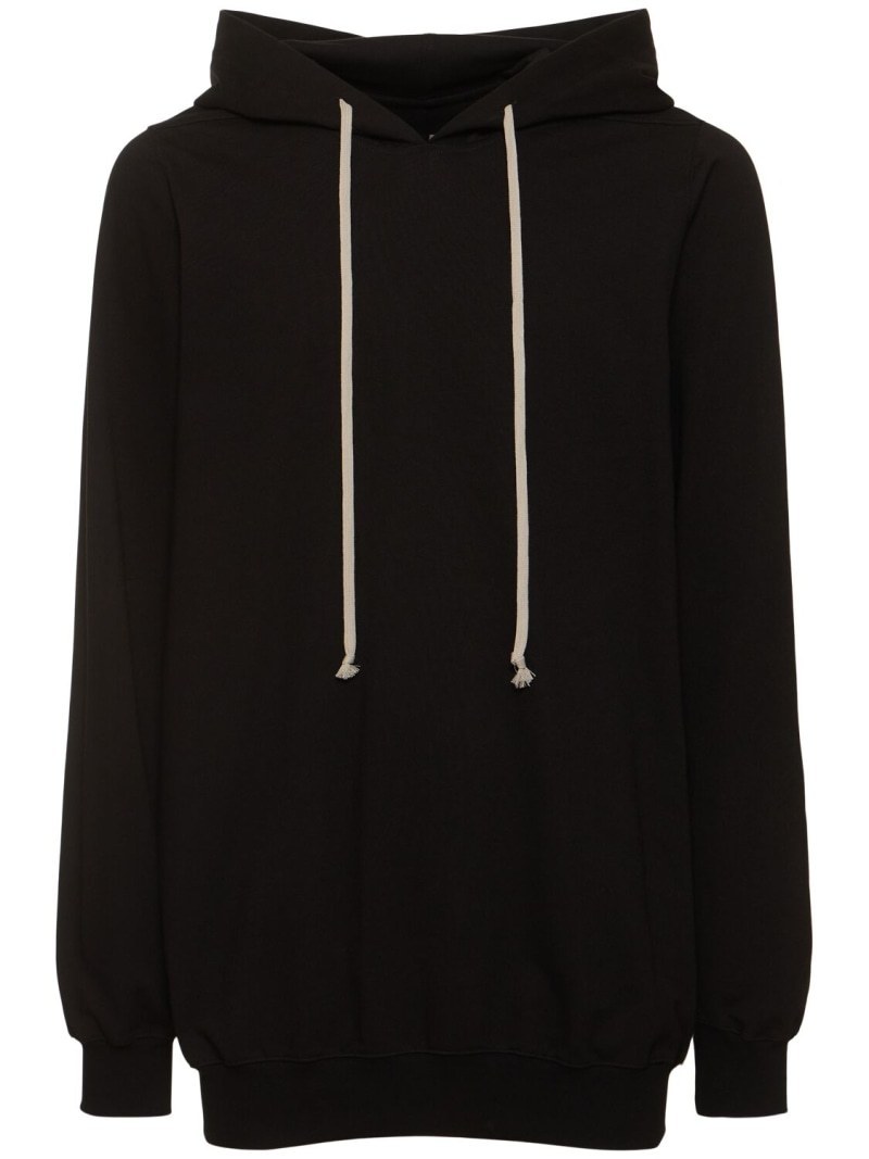 【Rick Owens】フーディー コットンジャージー スウェット