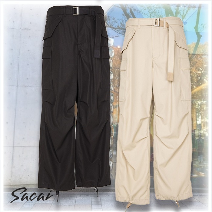 《日常の贅沢》【sacai】コットンツイルパンツ
