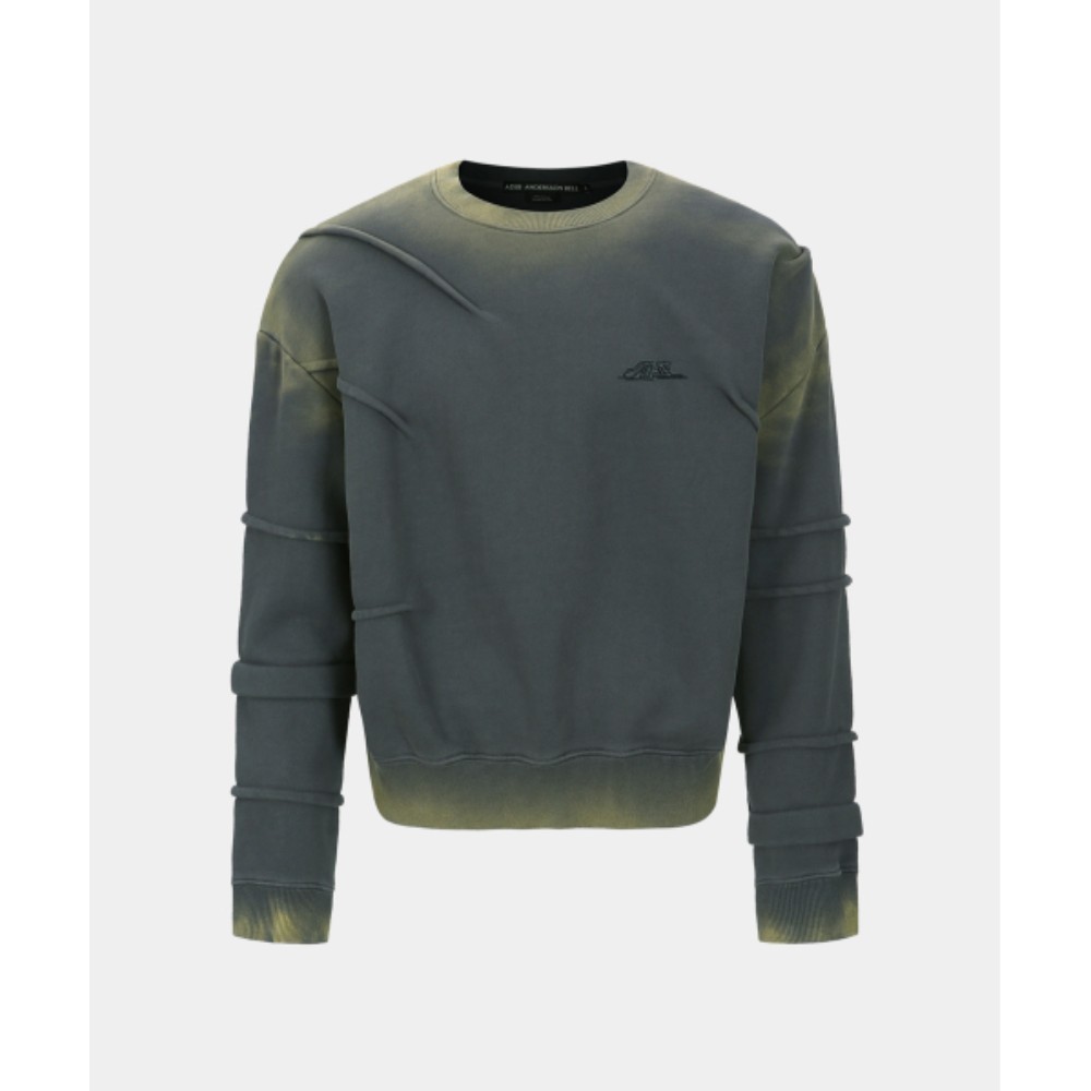 ★ANDERSSON BELL★ Madro Gradient Sweatshirt atb1081mCHARCOA