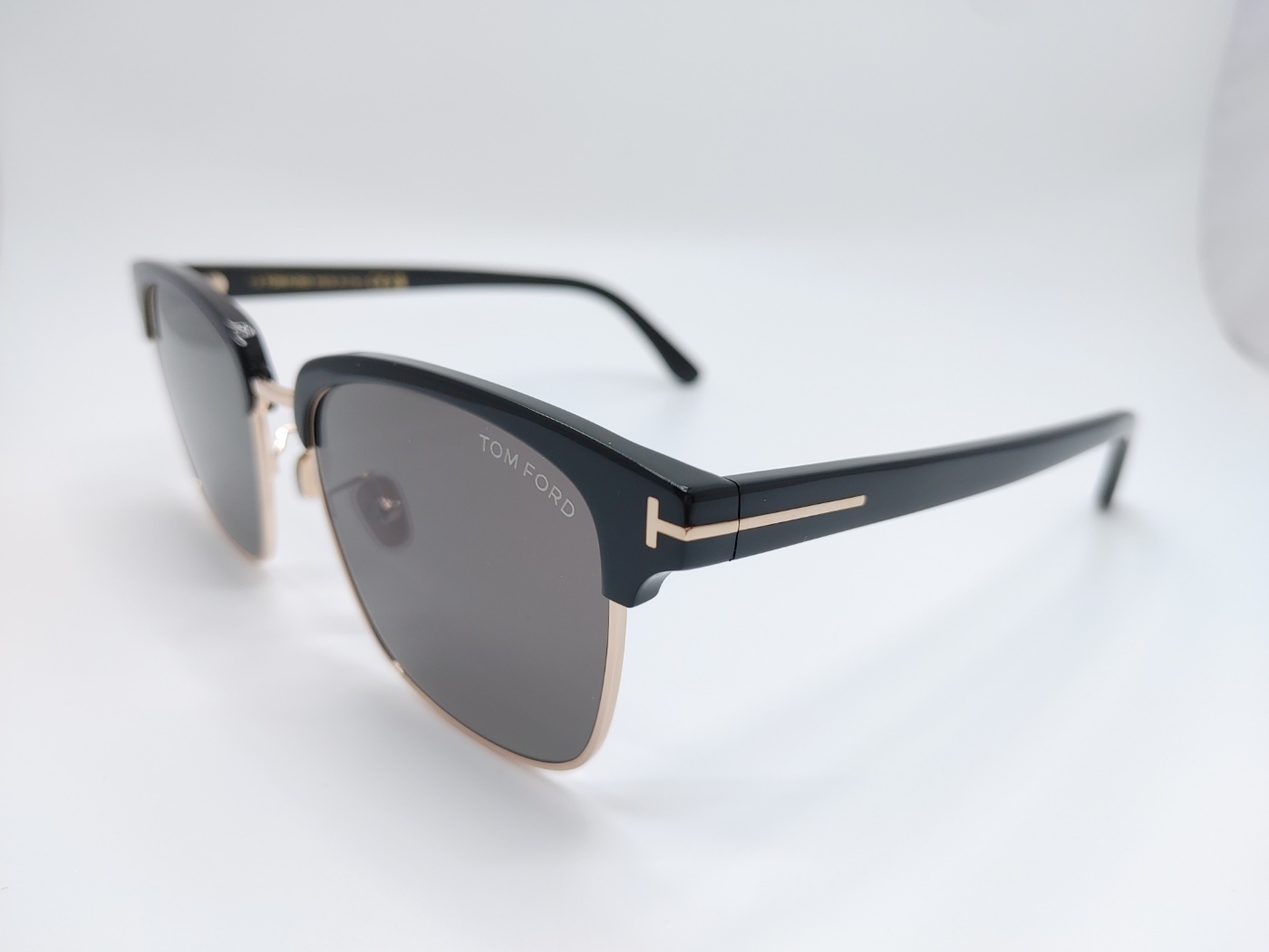 【TOM FORD】公式収入★TF1139K 01A -ハーフフレームサングラス