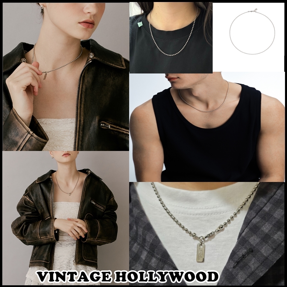 ★VINTAGE HOLLYWOOD★Basic Ball Chain Necklace★ネックレス★