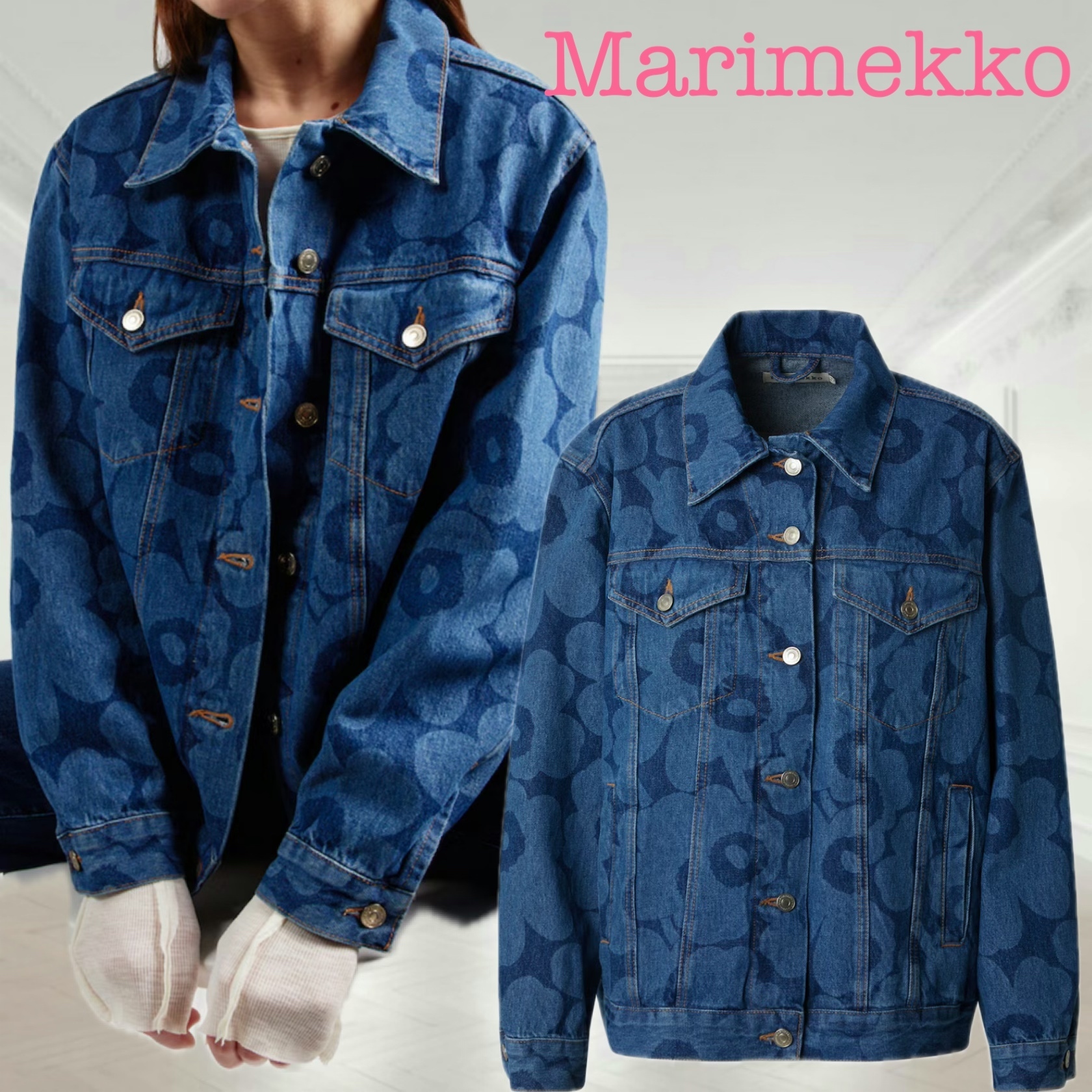 Marimekko★ MARIDENIM MURROS UNIKKO デニムジャケット