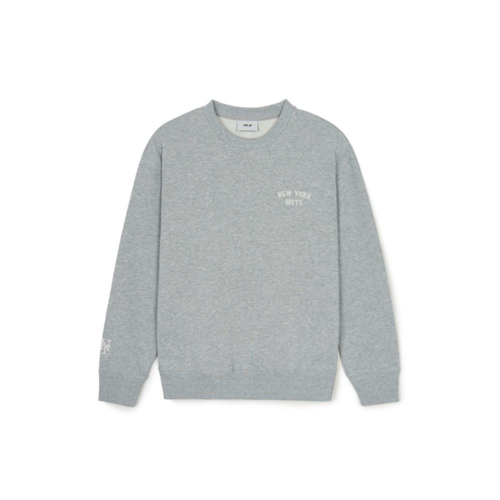 ☆MLB Korea☆ Basic Small Lettering Overfit Man to Man NYM M