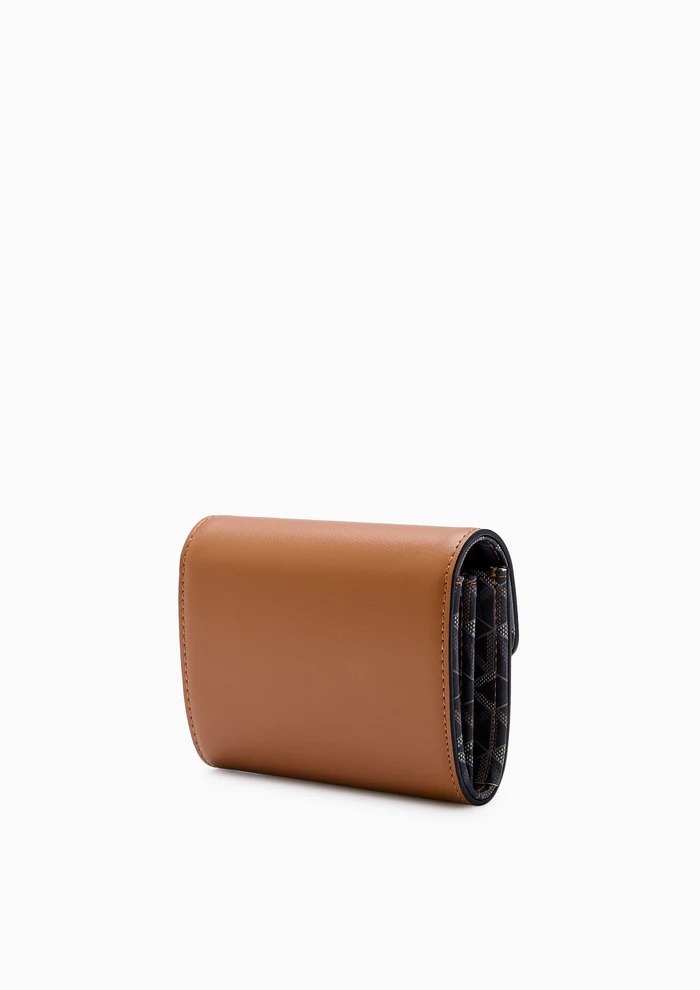 LYN 3つ折り財布 レーザー 上品 ロゴ ショートウォレット LYN 3つ折り財布 レーザー 上品 ロゴ ショートウォレット