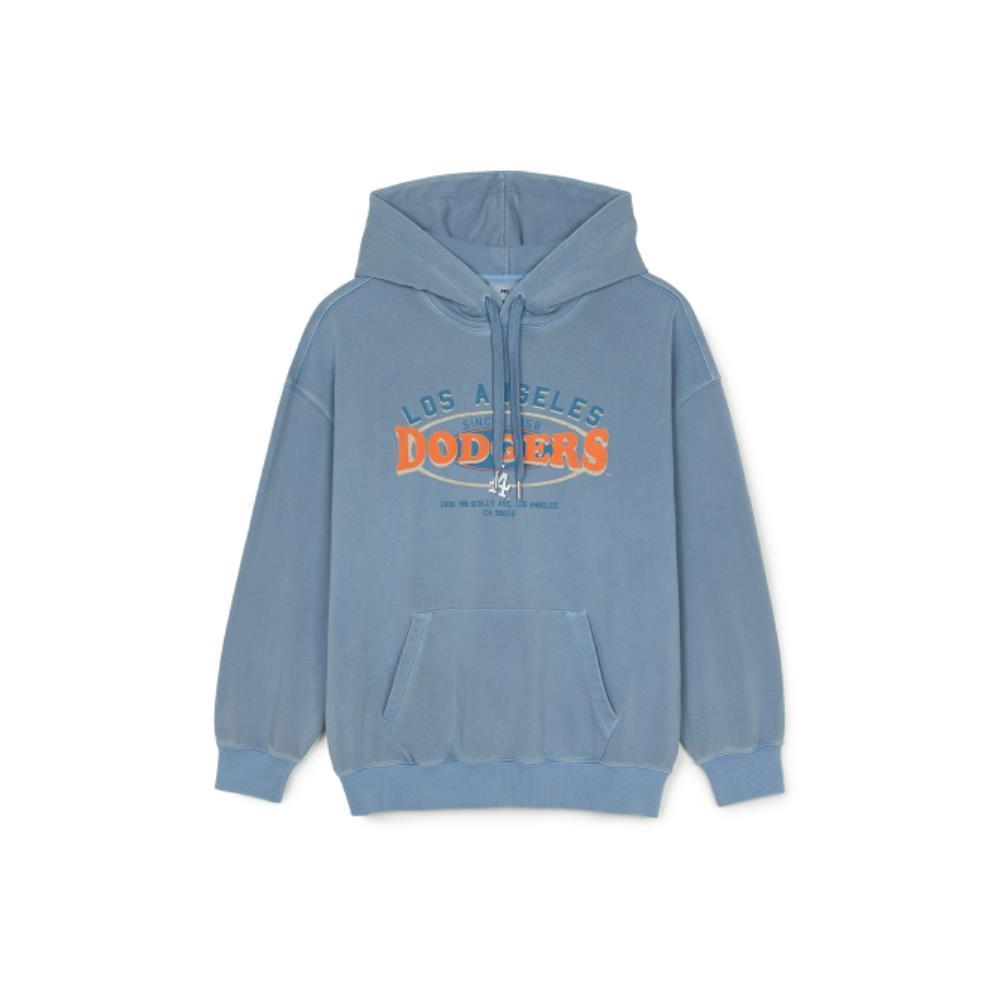 ☆MLB Korea☆ Varsity Vintage Washed Graphic Hoodie LA LIndi
