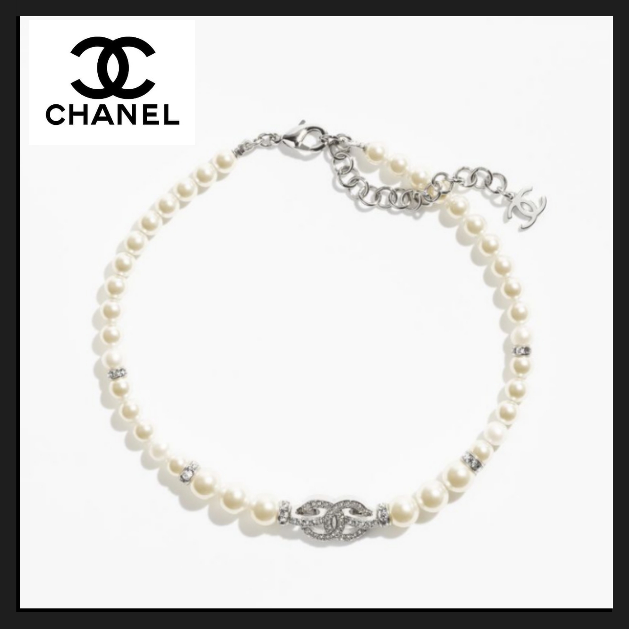 【CHANEL】25SS 連なるパールがエレガント♪シャネルネックレス