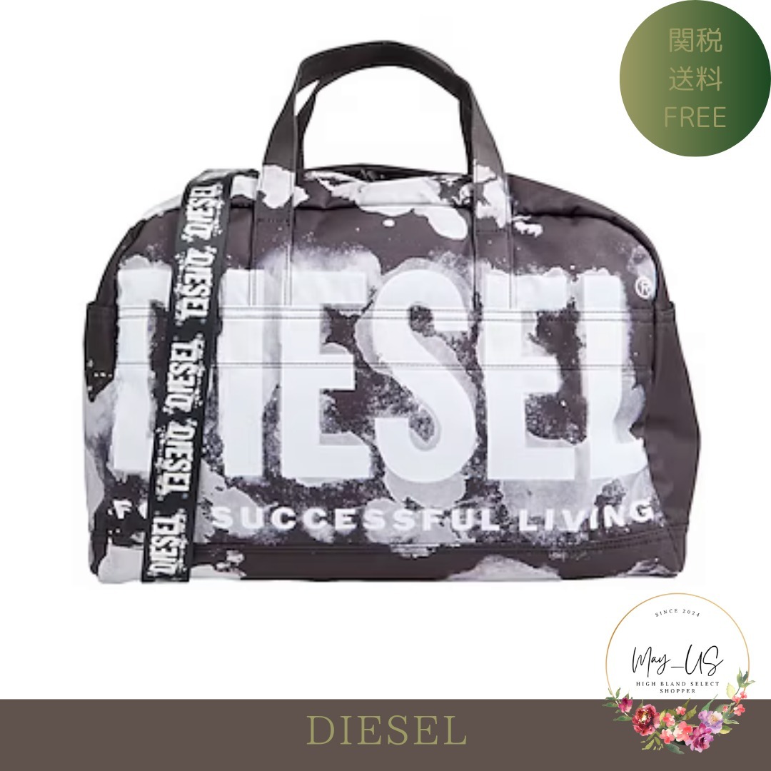 関送込【DIESEL】トートバッグ ディーゼル ダッフルバッグ RAVE