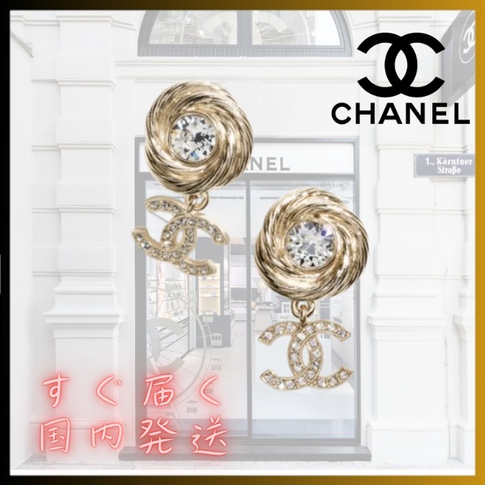 【25S ギフトにも◎ /上品で華やか】CHANEL ピアス
