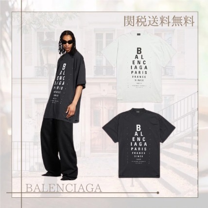 ［大人気！］BALENCIAGA OPTICAL Tシャツ 811688TRVU69034