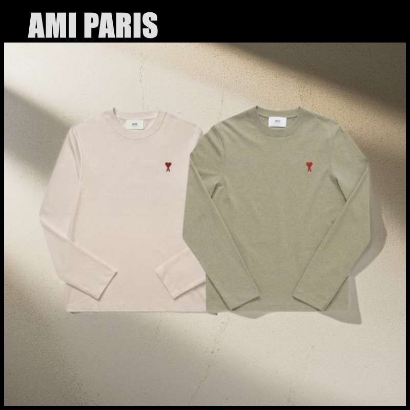 AMI PARIS T-SHIRTS アミパリス 長袖シャツ ロンT