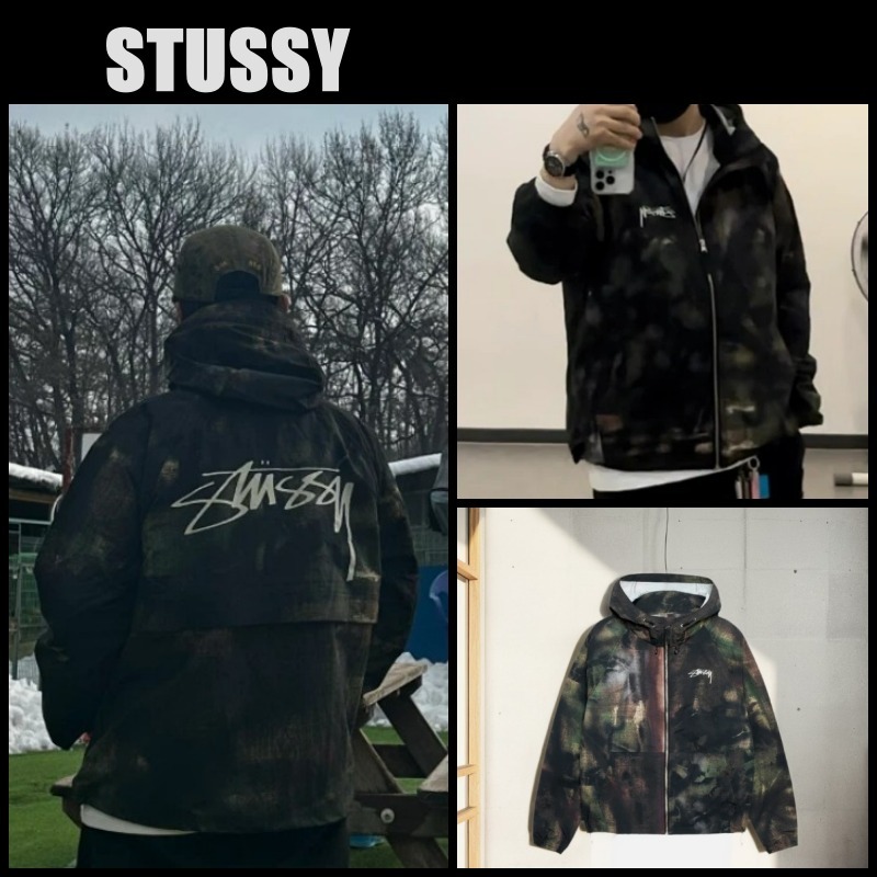Stussy Stenpat Camo Beach Shell Jacket Fortine ステューシー