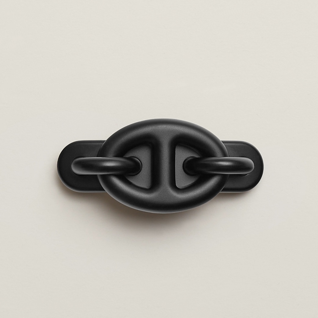 ＊上品＊【HERMES】《トリ・マイヨン》ヘアクリップ バレッタ