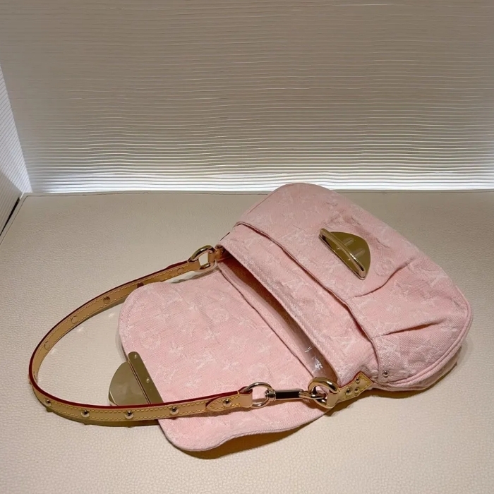 《モノグラムデニム》Louis Vuitton Sunset ショルダーバッグ