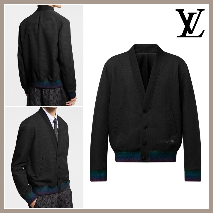*エレガントに魅せる秋冬ブルゾン*【LOUIS VUITTON】ブルゾン louis-vuitton-leather-and-
