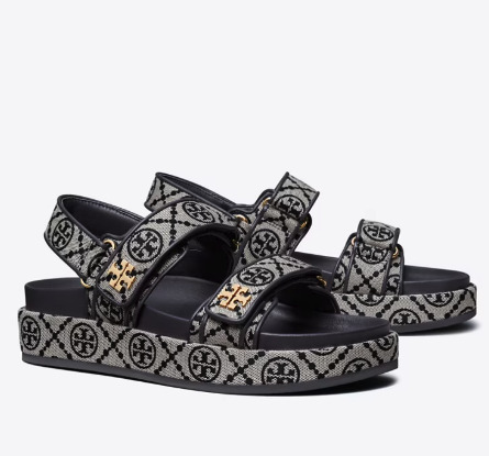Tory Burch(トリーバーチ)靴 サンダル ロゴ モノグラム シューズ