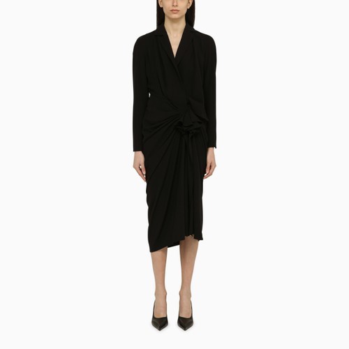 Dries Van Noten ロングドレス ブラック SS24