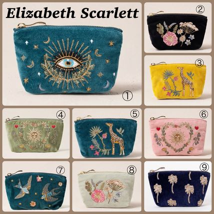 Elizabeth Scarlett ジャングルジャガー ベルベットコインケース Scarlett Elizabeth Scarlett(エリザベススカーレット) - 海外
