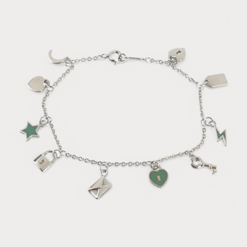 Tiffany & Co LOVE NOTES CHARM ブレスレット【ランク：S】